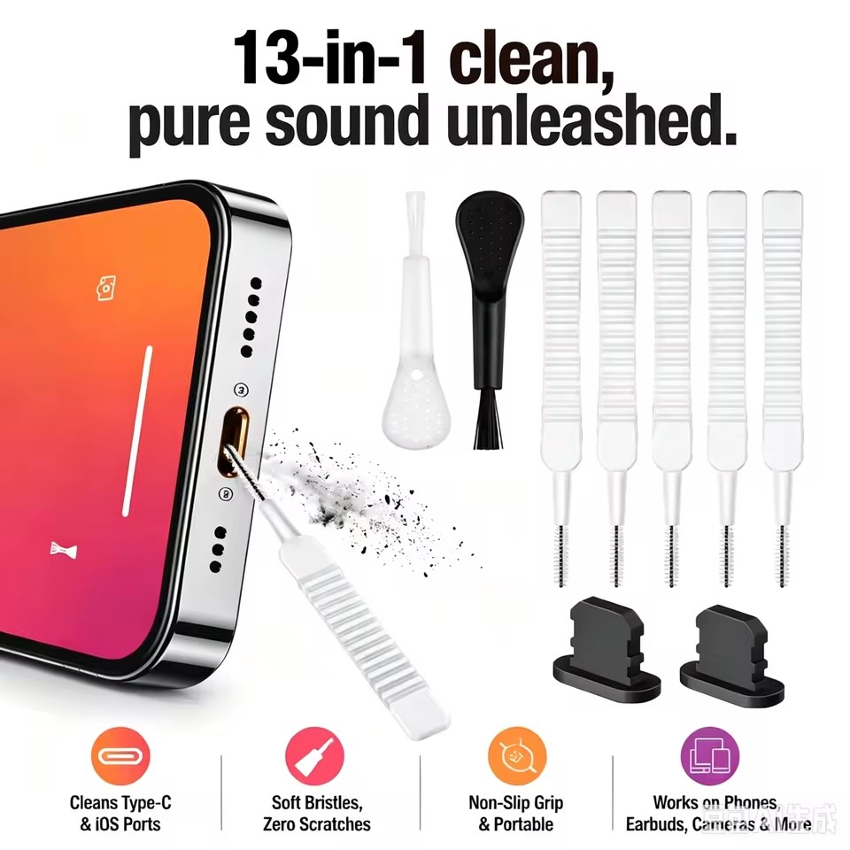Speaker Kit - Zestaw do czyszczenia gniazda ładowania i