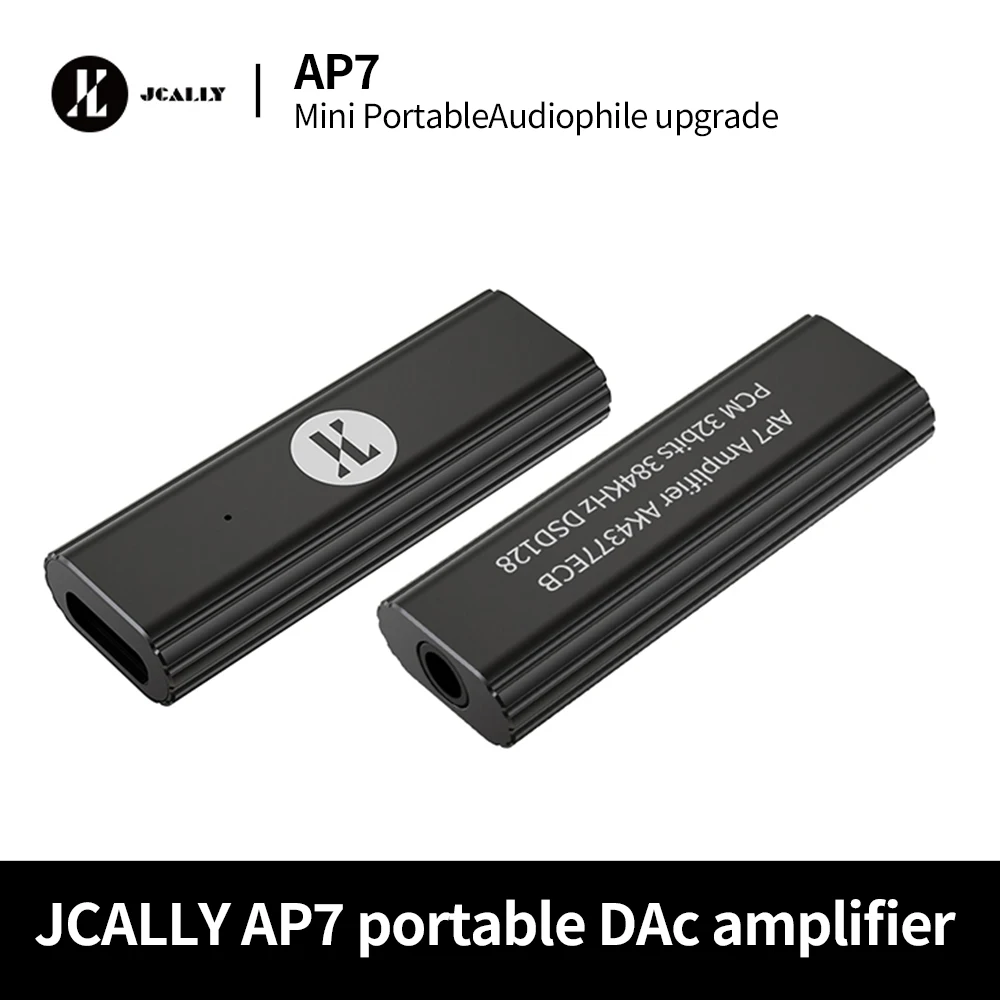 Headphone Amplifier - Przenośny wzmacniacz DAC JCALLY AP7 -