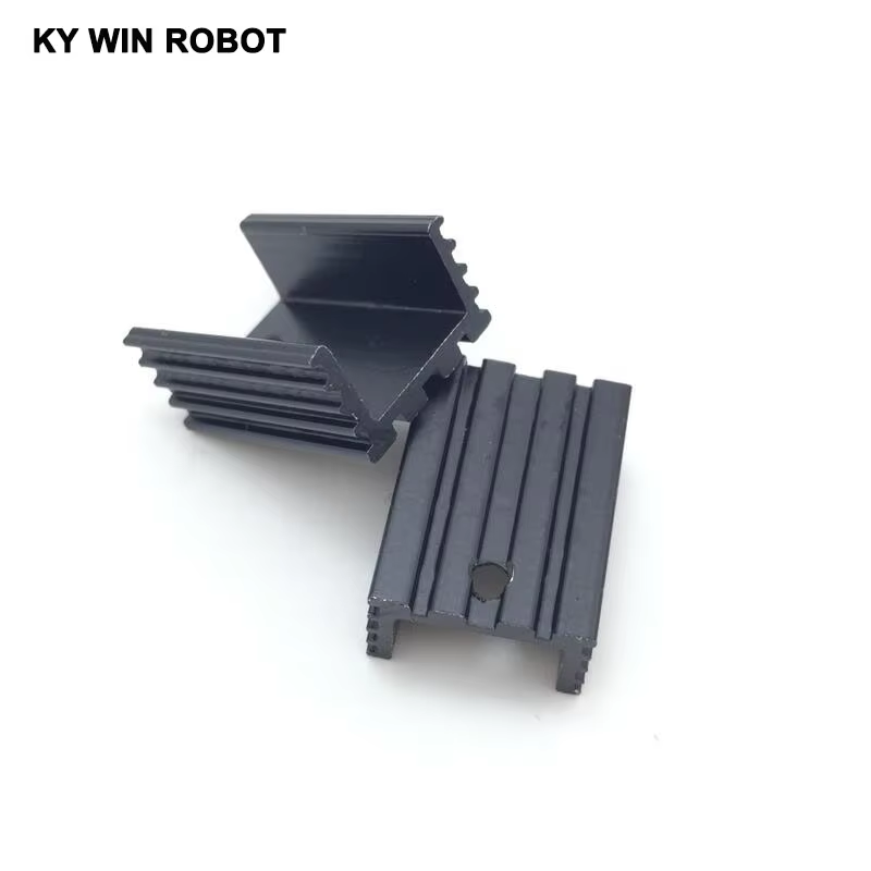 Heatsink Aluminum - 10 sztuk aluminium TO-220 radiator do