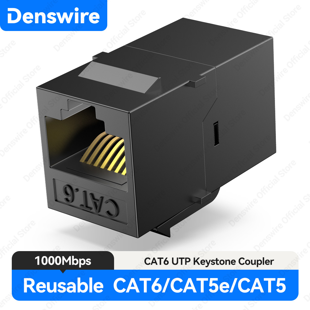 Rj45 Jack - Złączka Denswire RJ45 CAT6 Keystone Jack