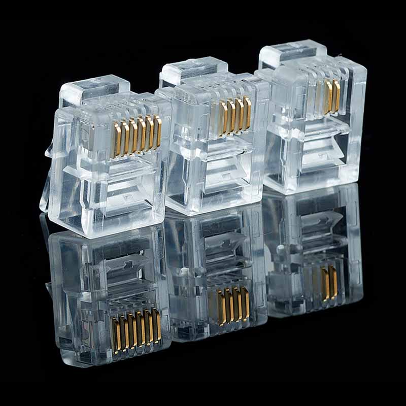 Rj45 Jack - 20/50/100 SZT. RJ11 6P2C 6P4C 6P6C