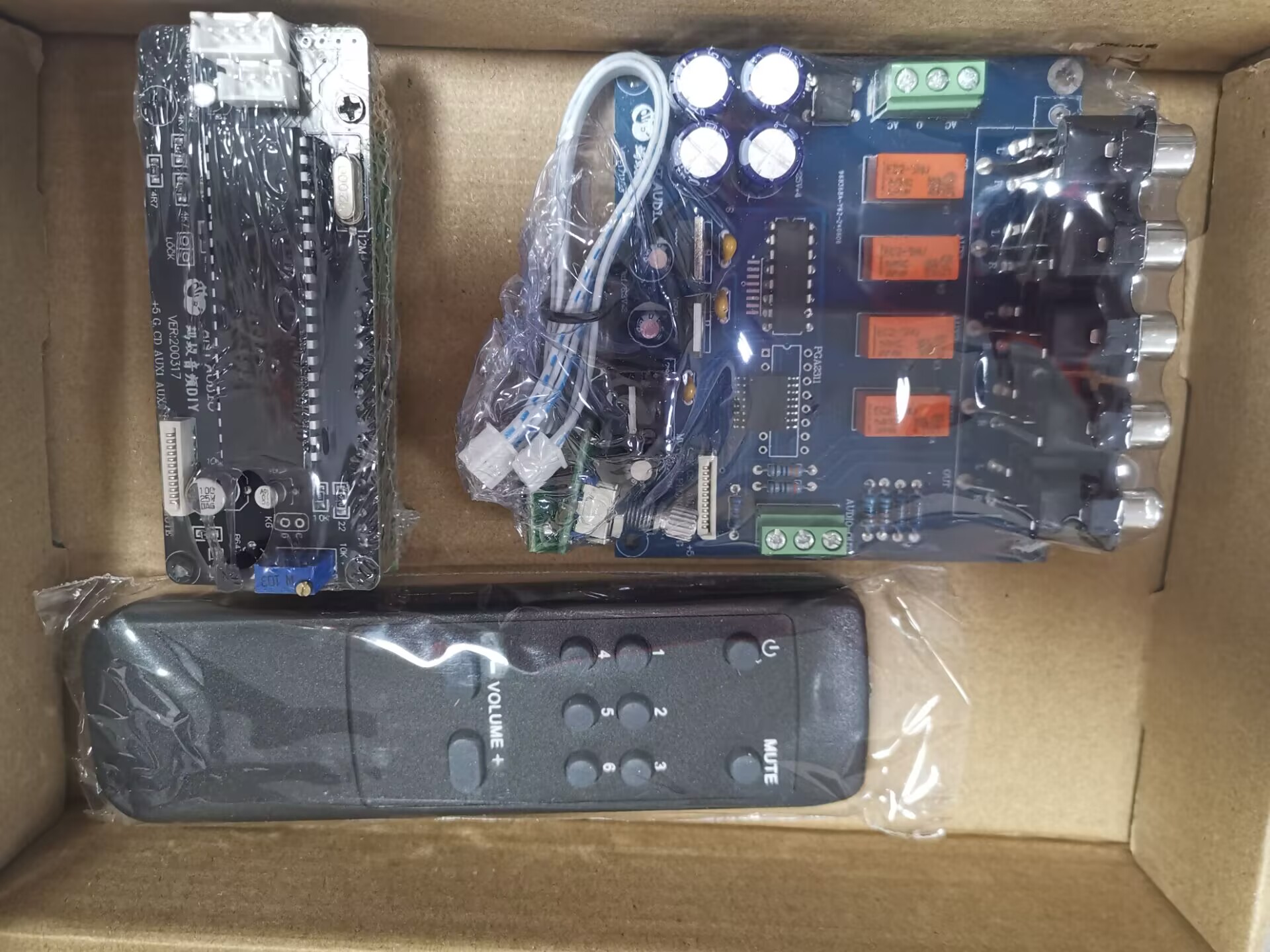 Volume Control Board - Zestaw płytki regulacji głośności pilota HIFI