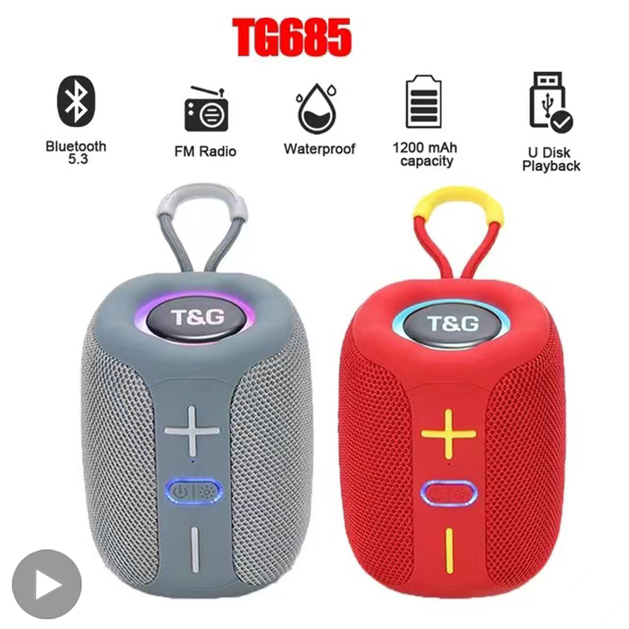 Sbc Audio Amplifier - Głośnik Bluetooth Przenośny Sound Box Bezprzewodowy