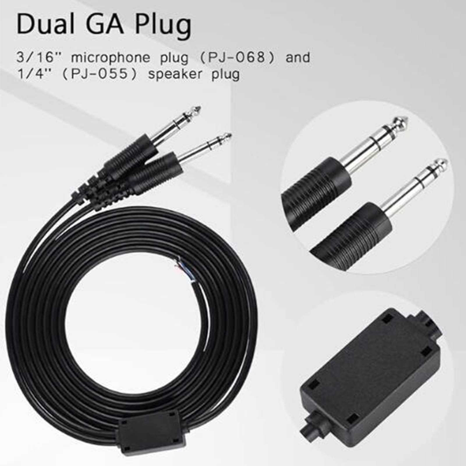Diy Headphone - Kabel zastępczy do słuchawek lotniczych David