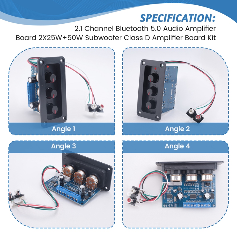 Płytka wzmacniacza audio Bluet – Class D Amplifier recenzja i cena
