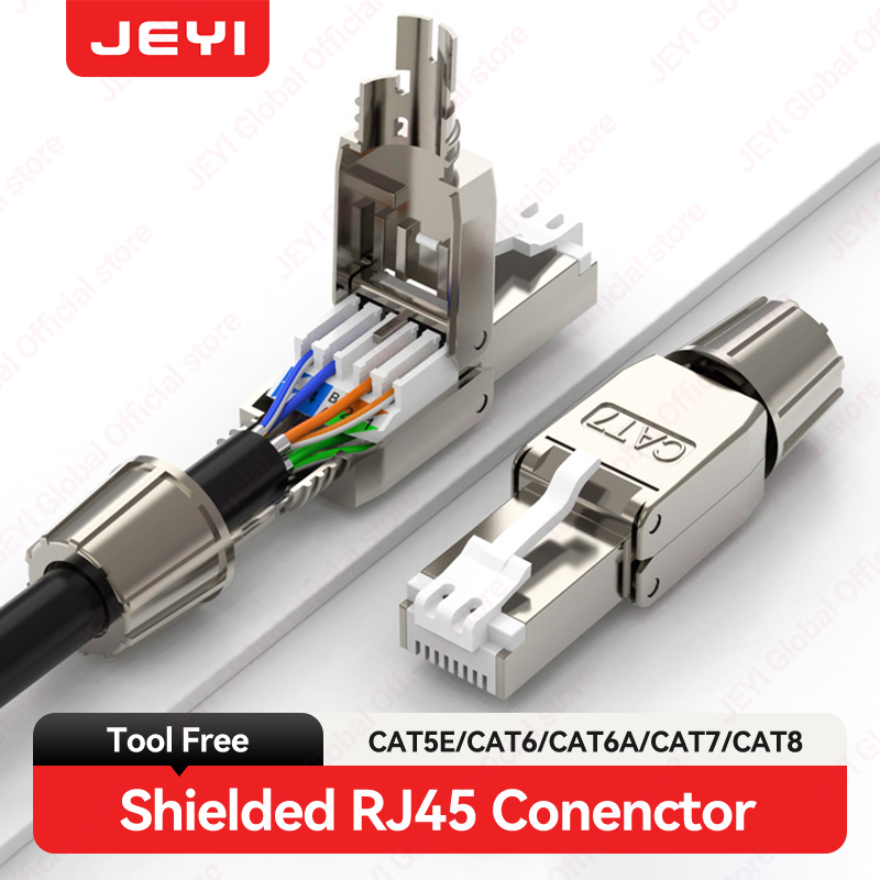 Złącze JEYI CAT7 6A RJ45 8P8C  – Rj45 Jack recenzja i cena