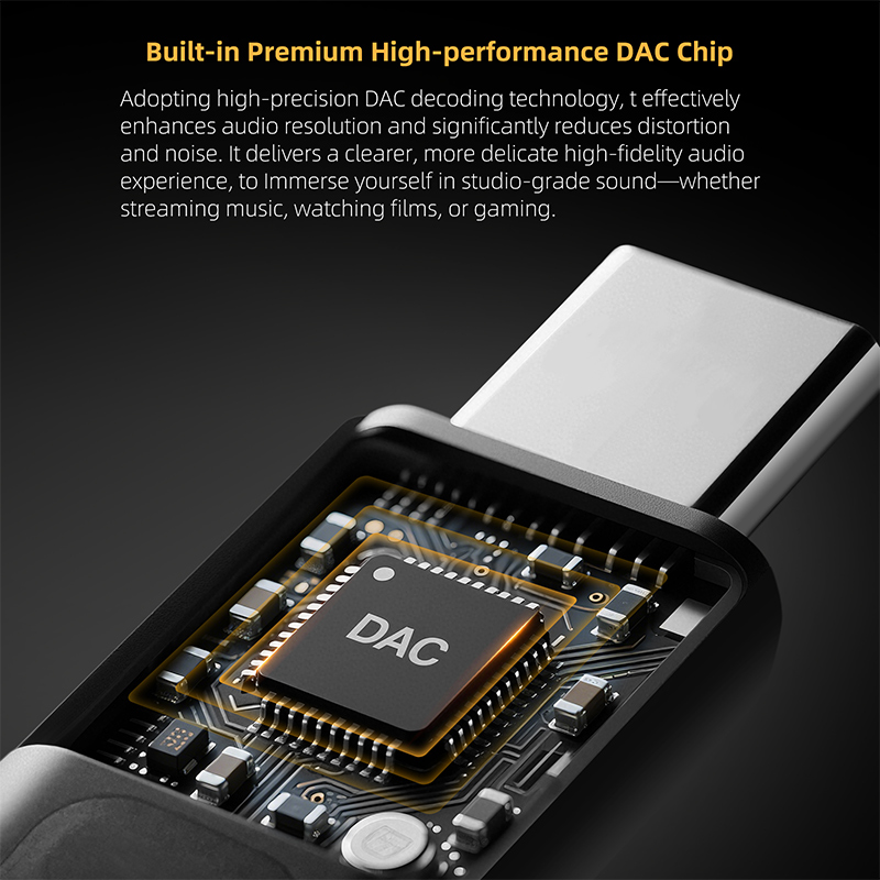 KZ AM02 TYPE-C TO 3.5 zintegro – Headphone Amplifier recenzja i cena