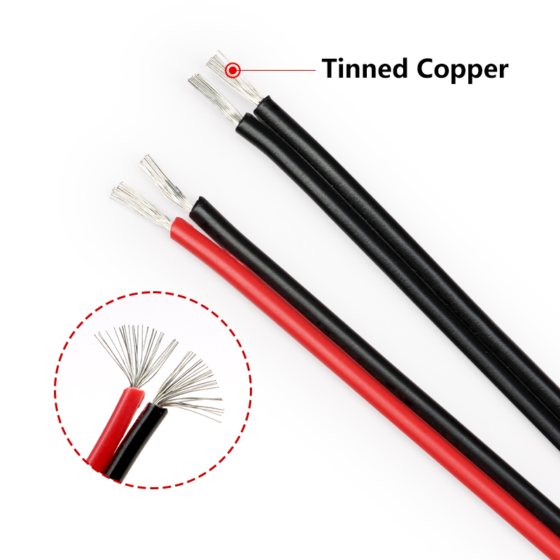 2 ~ 50m 2Pin Przewody elektryc – Audio Jumper Wire recenzja i cena