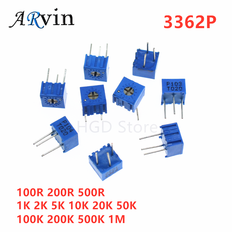 10 sztuk 3362 serii P odpornoś – Potentiometer 10K recenzja i cena