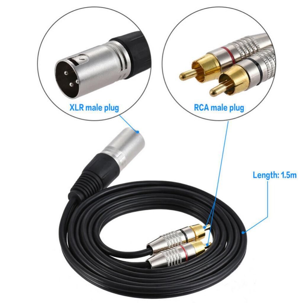 Kabel rozdzielający audio XLR  – Rca Cable recenzja i cena