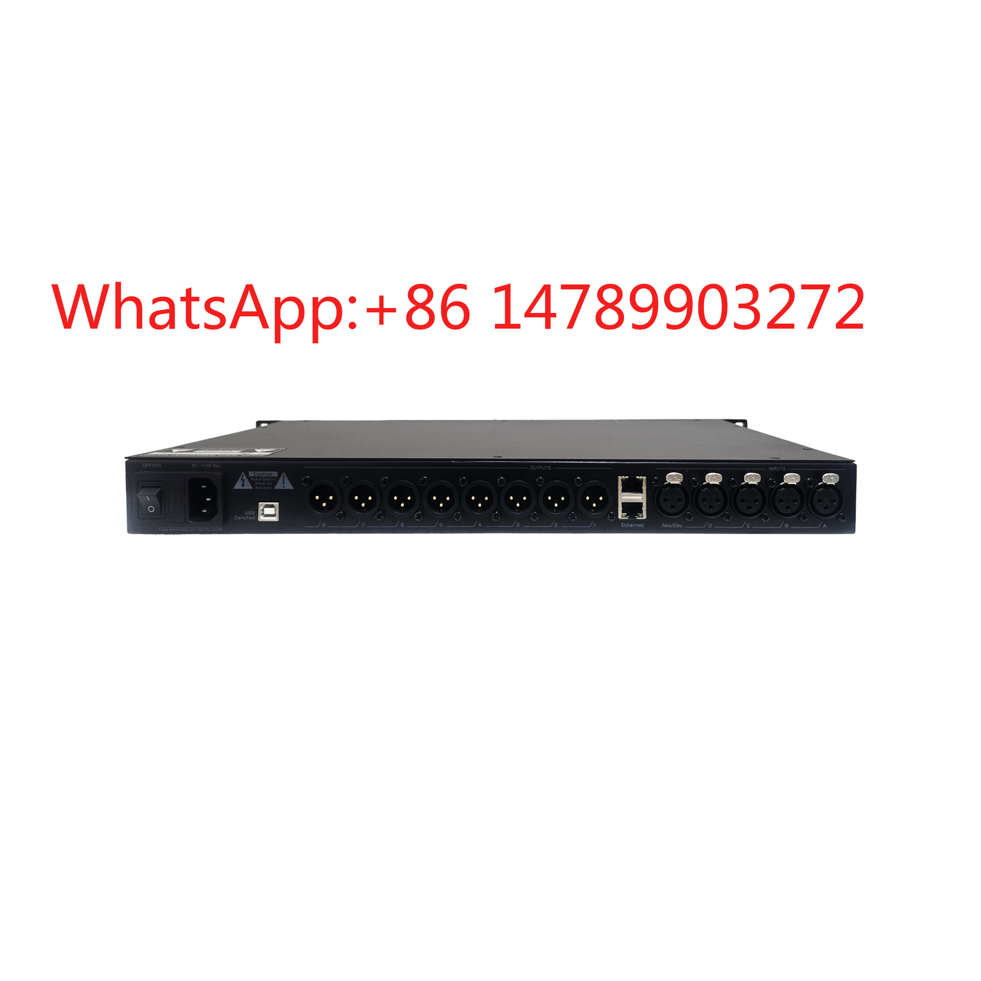 4 wejścia, 8 wyjść DSP Crossov – Speaker Crossover recenzja i cena
