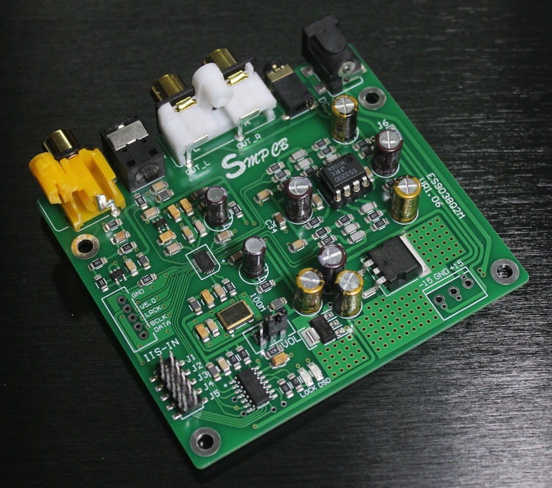 Płytka dekodera ES9038 Q2M DAC – Dac Board recenzja i cena