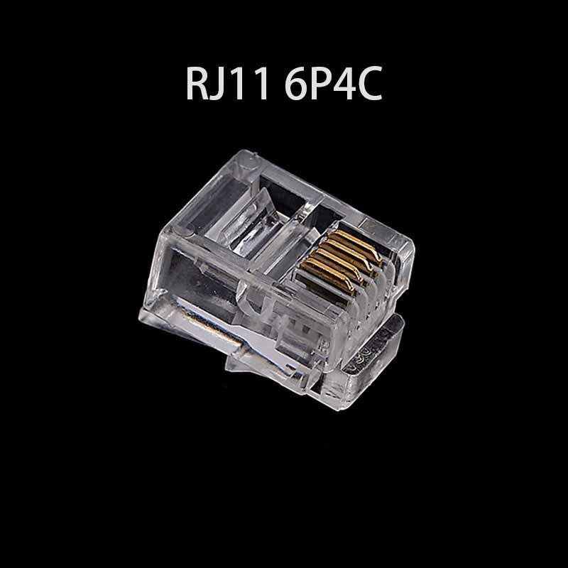 20/50/100 SZT. RJ11 6P2C 6P4C  – Rj45 Jack recenzja i cena