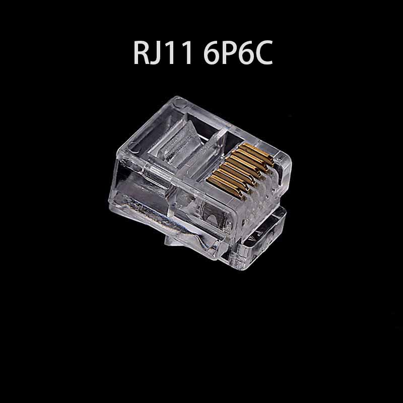 20/50/100 SZT. RJ11 6P2C 6P4C  – Rj45 Jack recenzja i cena