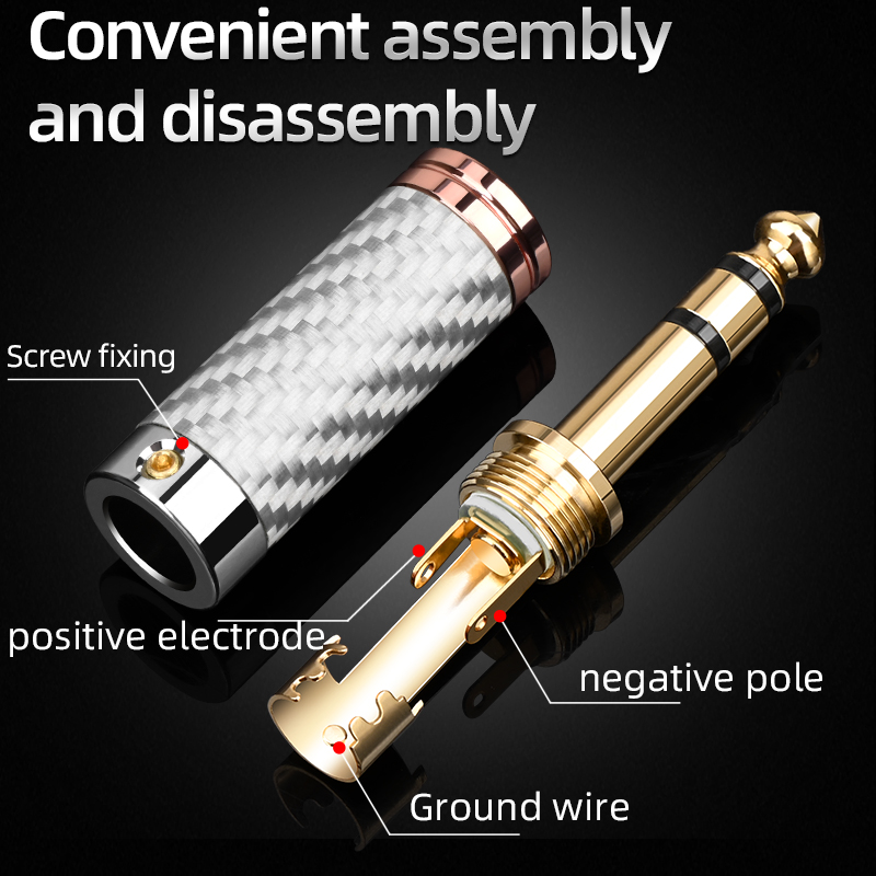 ATAUDIO 4 szt. Wtyczka 6,5 mm  – Trs Cable recenzja i cena