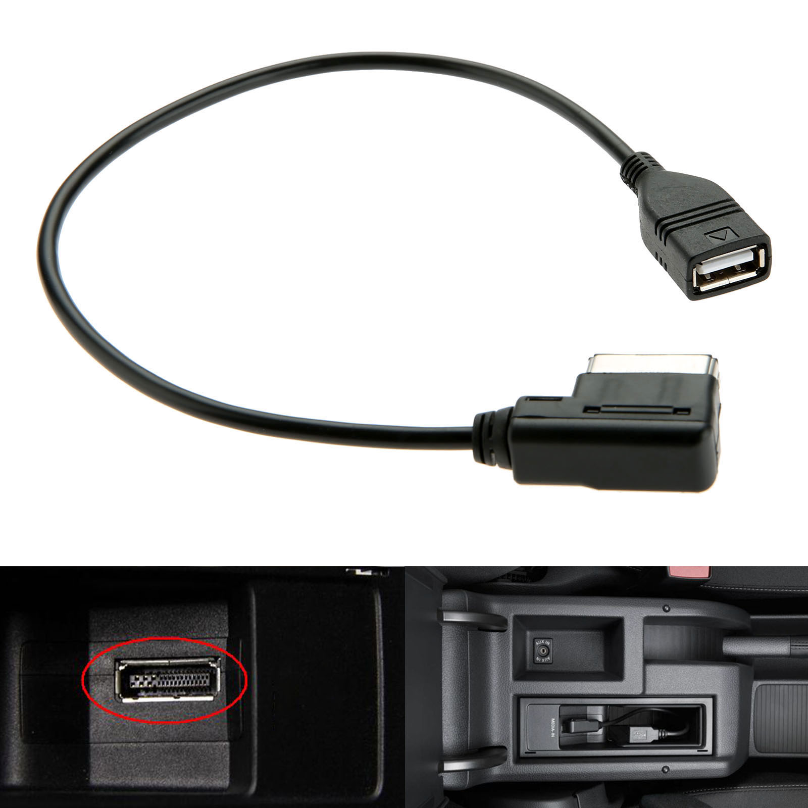 1 PC Media-In AMI MMI MDI AUX  – Mdi Cable recenzja i cena