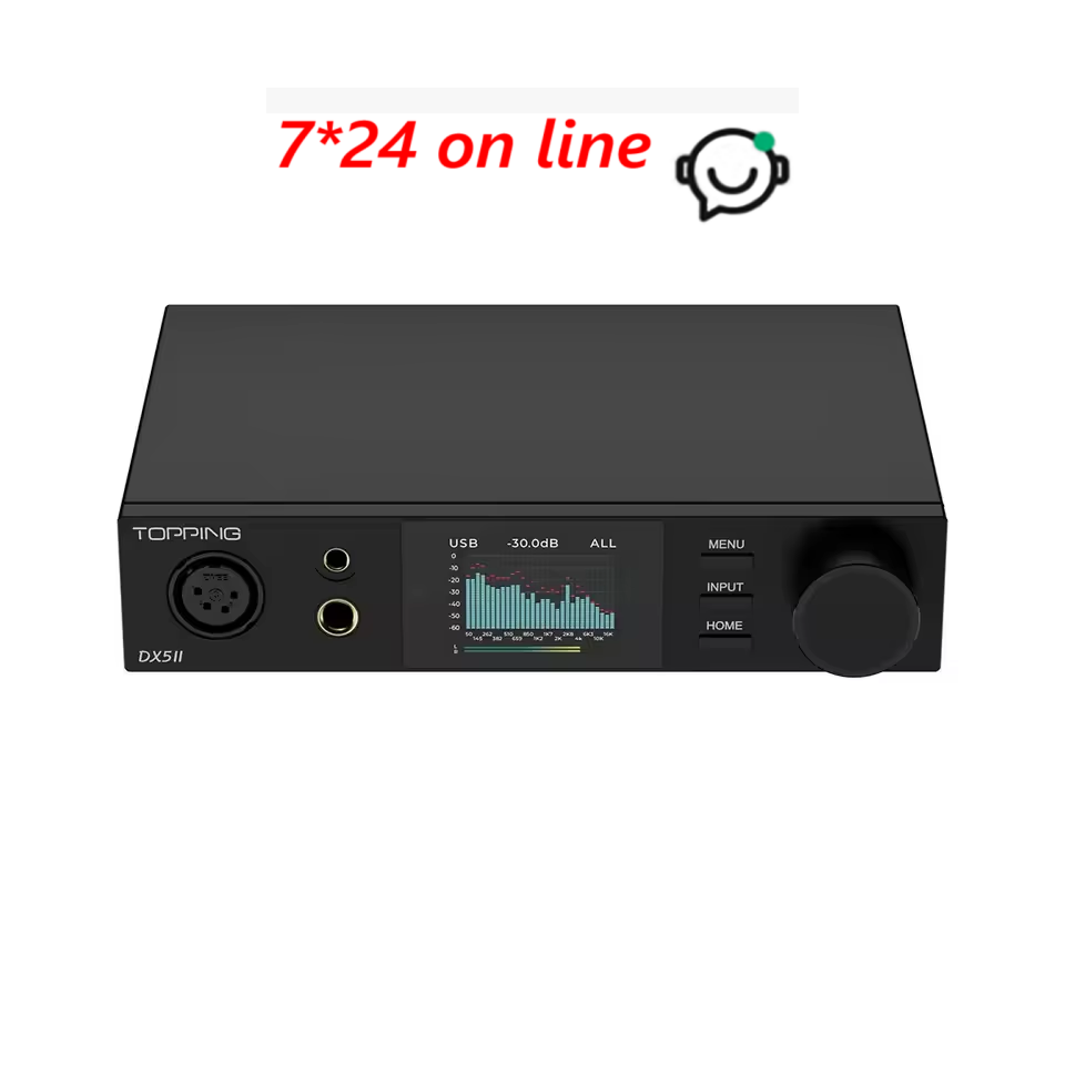 TOPPING DX5 II W pełni zbalans – Headphone Amplifier recenzja i cena