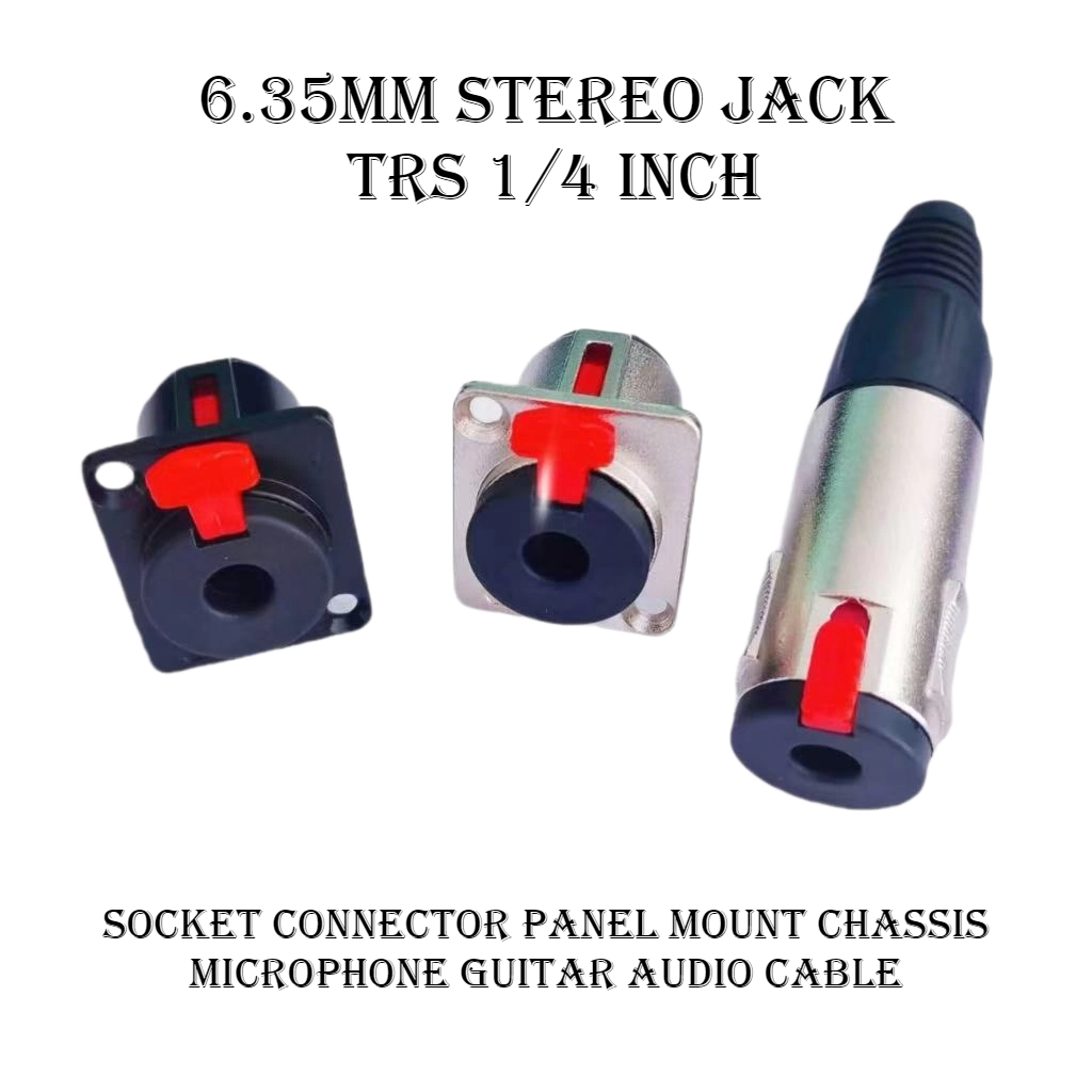 1 szt. Gniazdo stereo 6,35 mm  – Trs Cable recenzja i cena