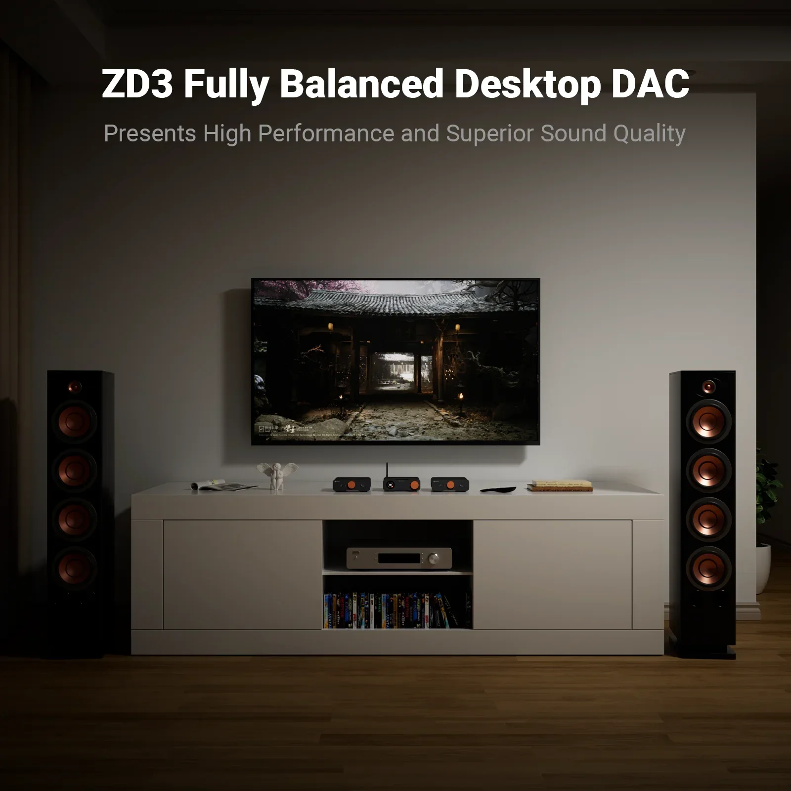 Fosi Audio ZD3 Niebieski, w pe – Audio Dac recenzja i cena