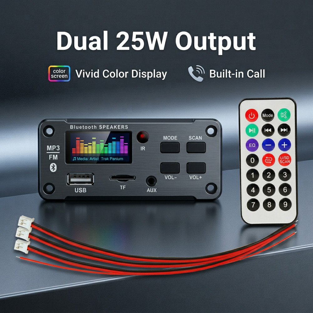 Wzmacniacz 50W Bluetooth MP3 W – Volume Control Board recenzja i cena