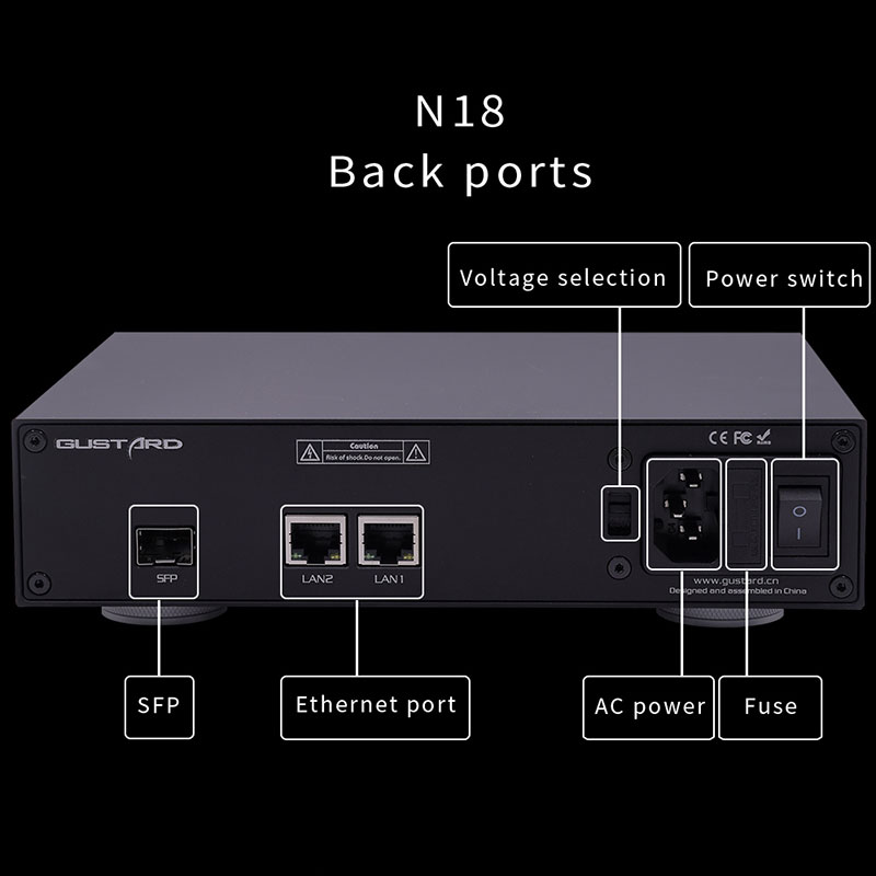 Gustard N18 N18pro włącznik Et – Audio Interface recenzja i cena