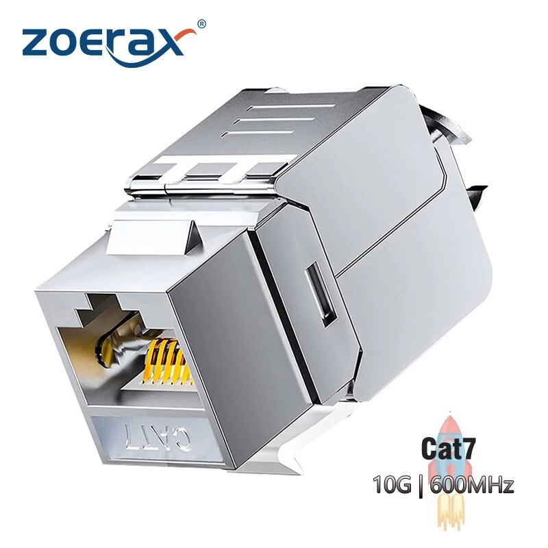 ZOERAX Cat6a Cat7 Keystone Jac – Rj45 Jack recenzja i cena