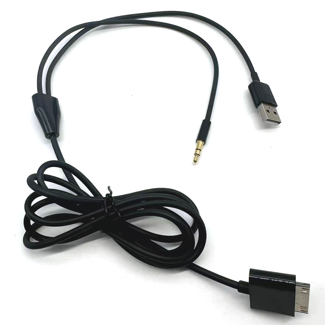 1 szt. Kabel 30Pin do 3.5mm AU – Audio Jumper Wire recenzja i cena