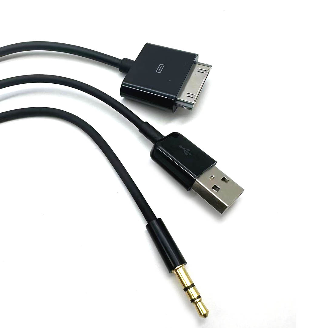 1 szt. Kabel 30Pin do 3.5mm AU – Audio Jumper Wire recenzja i cena
